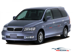 Eva коврики для  Mitsubishi Chariot Grandis правый руль  5 мест  (1997-2003)